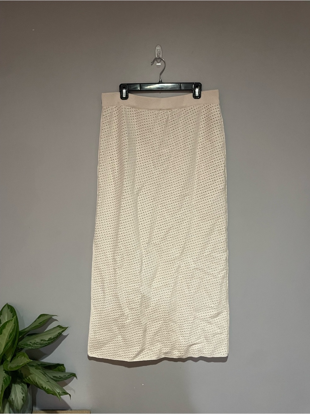 Marine Layer - Active Sands Sweater Skirt - Cream Knit Maxi Skirt
